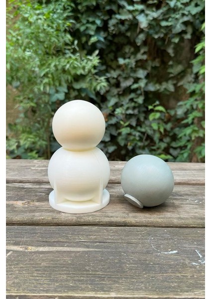 Küre 7cm Çap Silikon Mum Kalıbı