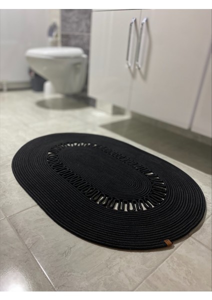 Cemre Design Jüt Desenli Halı, Kilim, Banyo, Salon, Dekor, Balkon Paspası