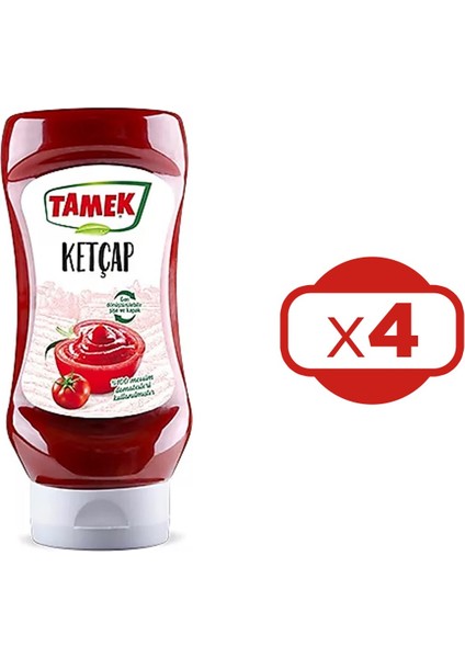 Ketçap 355 gr Tatlı x 4 Adet