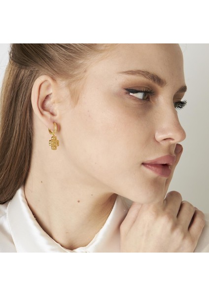 Dört Yapraklı Yonca Küpe indirimleri