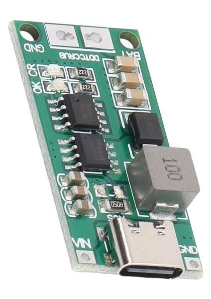 2S 2A Li-on Lipo Pil - Batarya Şarj Modülü Type-C Çok Hücreli 18650 Lityum 8.4V