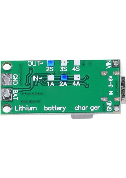 2S 2A Li-on Lipo Pil - Batarya Şarj Modülü Type-C Çok Hücreli 18650 Lityum 8.4V