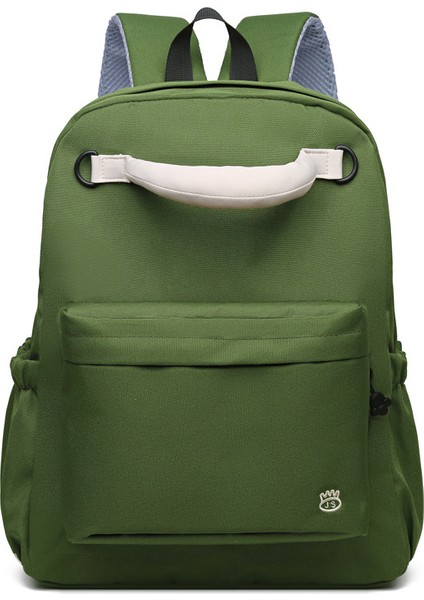 Gündelik Büyük Kapasiteli Sırt Çantası, Basit Bayan Üniversite Öğrencisi Seyahat Çantası, Ortaokul ve Lise Öğrencisi Okul Çantası (Yurt Dışından)