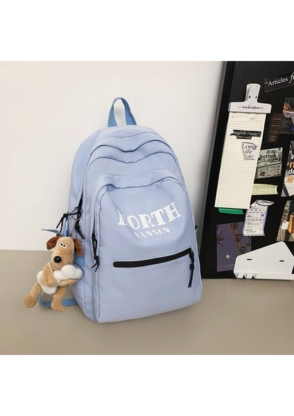 Okul Çantaları, Ortaokul Kızlarının Gösterişli Mektup Sırt Çantaları, Kız Üniversite Öğrencilerinin Gündelik ve Çok Yönlü Sırt Çantaları (Yurt Dışından)