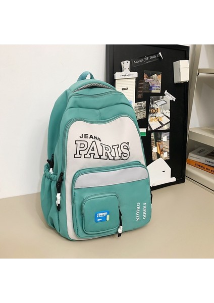 Ortaokul Öğrencileri Için Büyük Kapasiteli Sırt Çantası, Okul Çantası, Üniversite Öğrencisi Gündelik Sırt Çantası, Gezi Seyahat Çantası (Yurt Dışından)