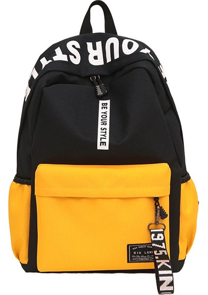 Kadınlar Için Rahat Sırt Çantası, Kore Tarzı Ortaokul Öğrencisi Okul Çantası, Şık Seyahat Çantası (Yurt Dışından)