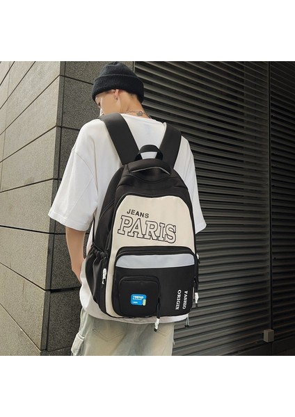 Ortaokul Öğrencileri Için Büyük Kapasiteli Sırt Çantası, Okul Çantası, Üniversite Öğrencisi Gündelik Sırt Çantası, Gezi Seyahat Çantası (Yurt Dışından)