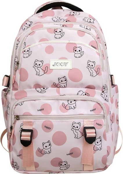 Sırt Çantası Kadın Büyük Kapasiteli Okul Çantası Naylon Sırt Çantası (Yurt Dışından)