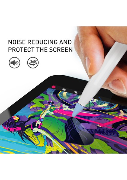 Apple Pencil Için 2. Nesil1. Nesil Kalem Ucu Kapağı Stylus Kalem Ucu Silikon Kılıf 8 Adet (Yurt Dışından)