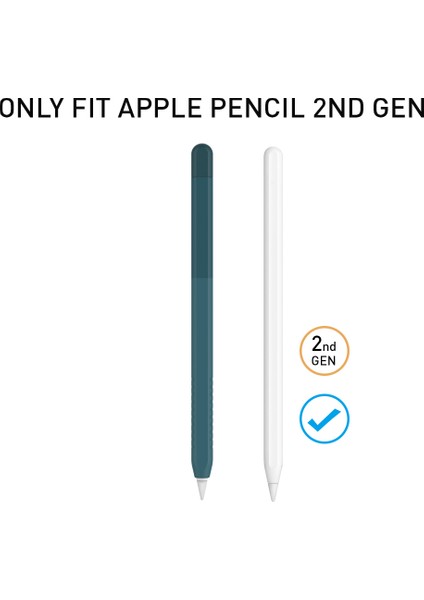 Ahastyle PT102-2 Apple Pencil Için Silikon Kılıf 2. Nesil (Yurt Dışından)