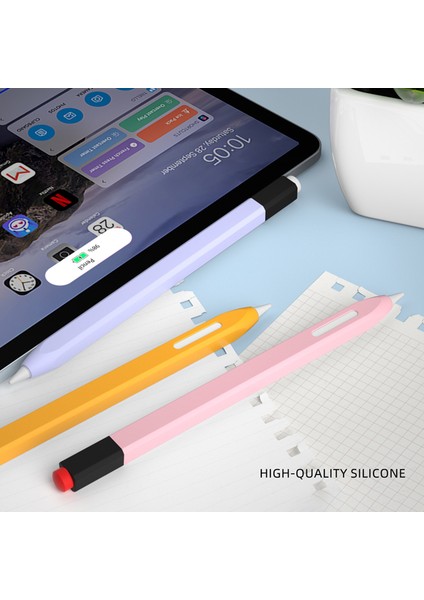 Apple Pencil 2. Nesil Stylus Pen Kapağı Için Toz Önleyici Silikon Kılıf (Yurt Dışından)