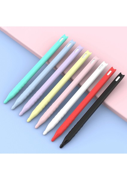 Forestl Digital Apple Pencil 2. Nesil Için Yumuşak Silikon Koruyucu Kalem Kutusu Sarma Kolu (Yurt Dışından)