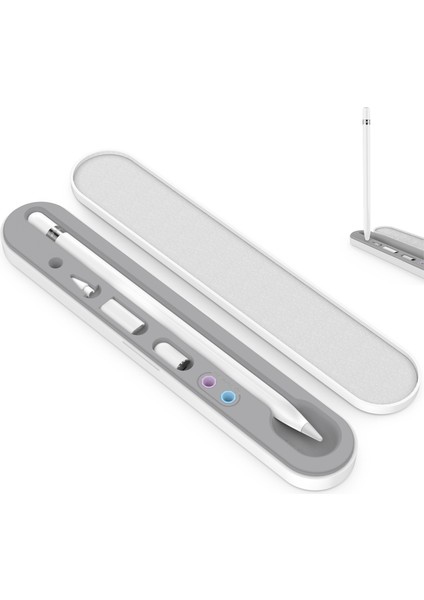 Ahastyle PT121 Apple Pencil Için Saklama Kutusu 1.2. Nesil Manyetik Stylus Kalem Koruyucu Kılıf (Yurt Dışından)