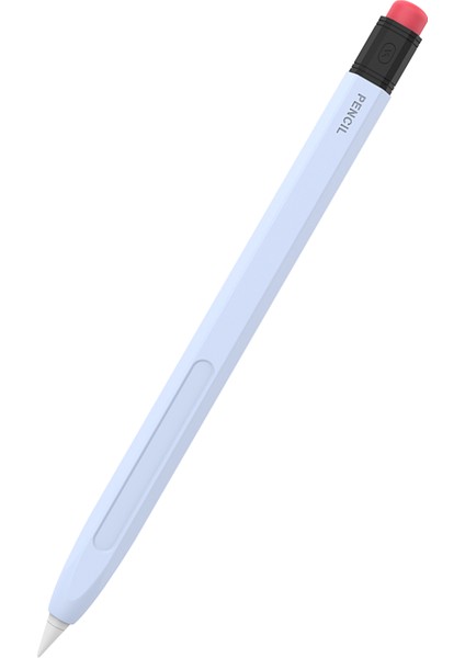 Ahastyle PT180-2 Apple Kalem 2nd Nesil Retro Silikon Koruyucu Kılıf Kapasitif Stylus Kalem Kapak (Yurt Dışından)