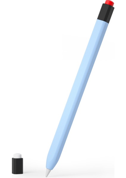 Apple Pencil 1. Nesil Için Koruyucu Kılıf Çizilmeye Dalı Silikon Stylus Kalem Kapağı (Yurt Dışından)