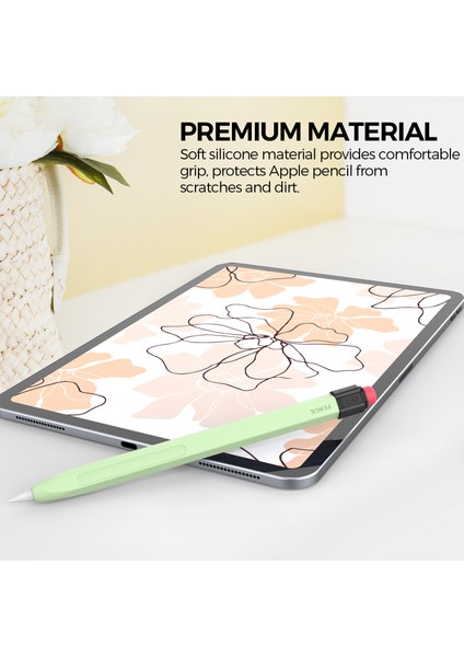 Ahastyle PT180-2-K Apple Pencil Için 2. Nesil Retro Silikon Kılıf Stylus Kalem Koruyucu Kapak (Yurt Dışından) fırsatları
