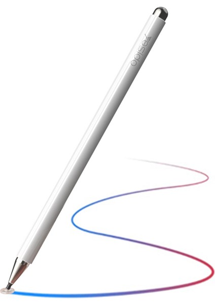 Yesıdo ST03 Yüksek Hassasiyetli Hassasiyet Disk Stylus Kapasitif Dokunmatik Ekran Kalemi Cep Telefonu Tablet Için (Yurt Dışından)