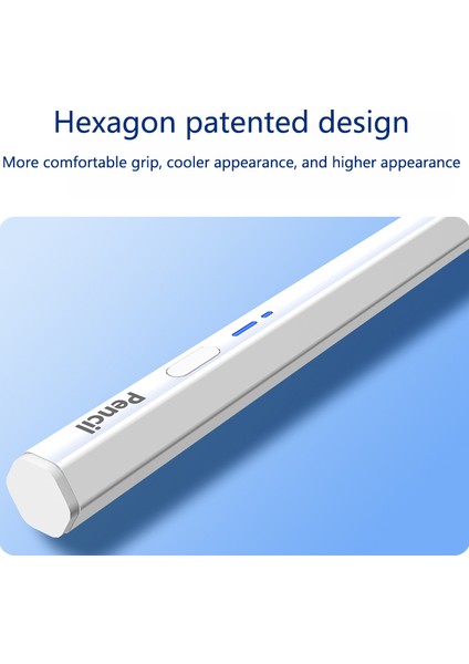 BP18-BL Type-C Dokunarak Yazma Çizimi Için Evrensel Altıgen Bluetooth Stylus Kalem (Yurt Dışından) fırsatları