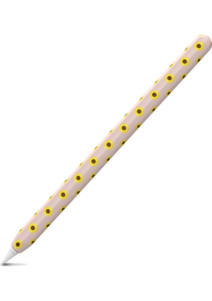 Ahastyle PT65-SF Apple Pencil Için Kalem Kılıf ı 2. Nesil,ayçiçeği Desenli Stylus Kalem Silikon Kılıf Koruyucu Kapak (Yurt Dışından)
