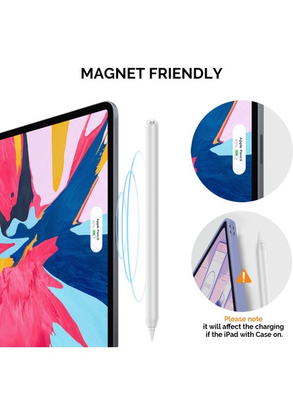 Ahastyle PT65 Apple Pencil 2. Nesil Için Silikon Kılıf , Stylus Pen Koruyucu Kılıf Kapağı (Yurt Dışından) indirimleri