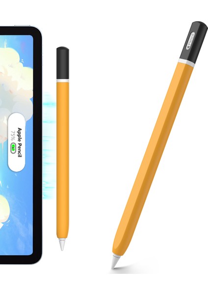 Ahastyle PT-JY16 Apple Pencil Için 2. Nesil Silikon Kılıf Stylus Kalem Kaymaz Kapak (Yurt Dışından)