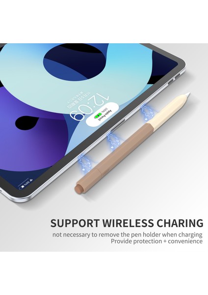 Ahastyle PT-LC05 Apple Pencil Için 2. Nesil Silikon Kılıf Çift Renkli Stylus Kapak Çay Kahves (Yurt Dışından) fırsatları
