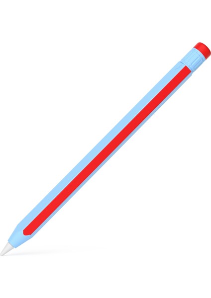 Apple Pencil 2. Nesil Stylus Pen Silikon Kılıf Çift Renkli Koruyucu Kapak + (Yurt Dışından)