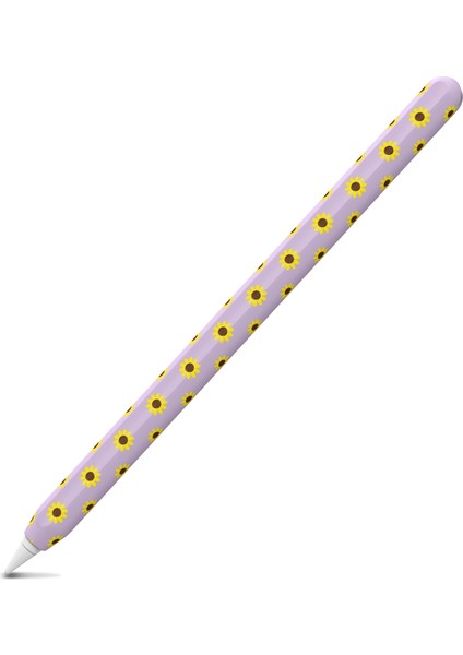 Ahastyle PT65-SF Apple Pencil Için Kalem Kılıf ı 2. Nesil,ayçiçeği Desenli Stylus Kalem Silikon Kılıf Koruyucu Kapak (Yurt Dışından)