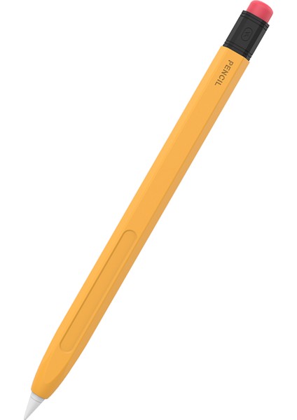 Ahastyle PT180-2 Apple Kalem 2nd Nesil Retro Silikon Koruyucu Kılıf Kapasitif Stylus Kalem Kapak (Yurt Dışından)