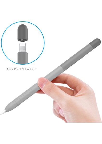 Ahastyle PT102-1 Apple Pencil Için Silikon Kılıf 1. Nesil (Yurt Dışından)