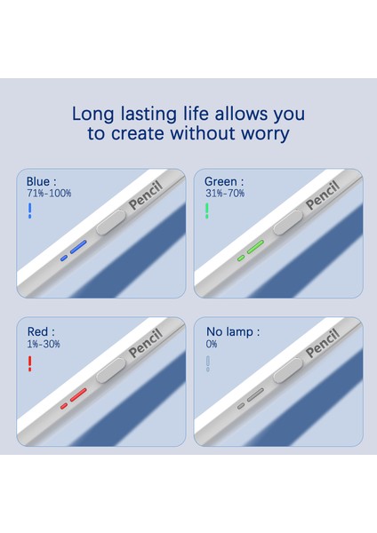 Forestl Digital BP16-BL Evrensel Tip-C Manyetik Bluetooth Stylus Kalem Alüminyum Alaşımlı Kapasitif Dokunmatik Ekran Kalem (Yurt Dışından)