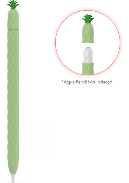 Ahastyle PT106-2 Apple Pencil Için 2. Nesil Stylus Pen Silikon Kılıf Ananas Tarzı Koruyucu Kapak (Yurt Dışından) fiyatları