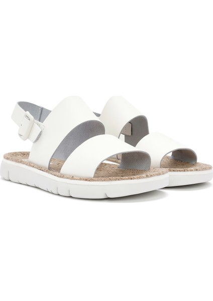 Kadın Beyaz Oruga Sandalet K201038 modelleri