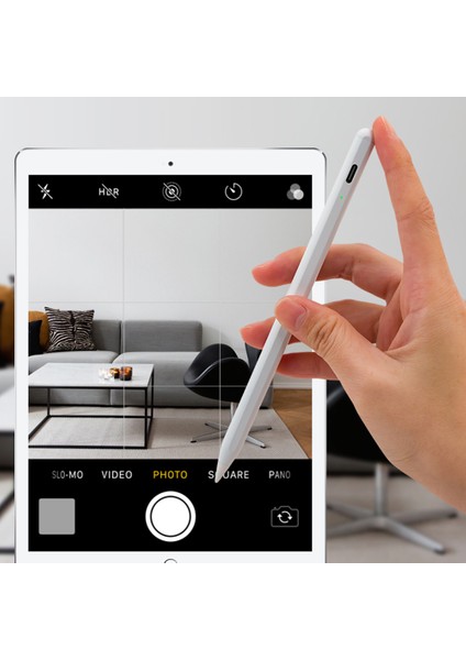 KHD-1008 iPad Hassas Stylus Kalem Dokunmatik Ekran Manyetik Kalem Hassas Çizim ve Yazma Kalem (Yurt Dışından)