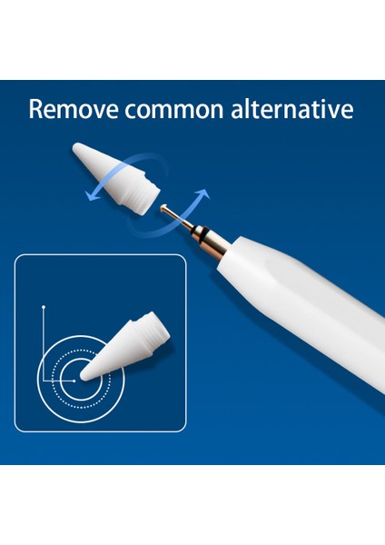 KHD-1008 iPad Hassas Stylus Kalem Dokunmatik Ekran Manyetik Kalem Hassas Çizim ve Yazma Kalem (Yurt Dışından)