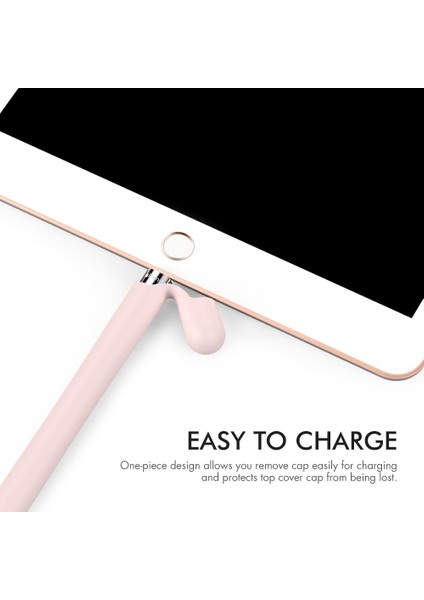 Ahastyle PT93 Apple Pencil Için Silikon Kılıf 1. Nesil, Stylus Kalem Kılıf ı Skin-Touch Kapasitif Kalem Kapağı (Yurt Dışından)