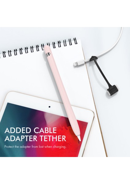 Ahastyle PT93 Apple Pencil Için Silikon Kılıf 1. Nesil, Stylus Kalem Kılıf ı Skin-Touch Kapasitif Kalem Kapağı (Yurt Dışından)