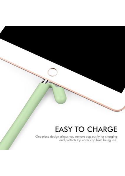Ahastyle PT93 Apple Pencil 1. Nesil Için Silikon Kılıf , Stylus Kalem Kılıf ı Ten Dokunuşlu Kapasitif Kalem Kapağı (Yurt Dışından) fırsatları