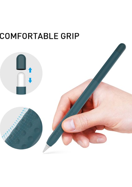 Apple Pencil 1. Nesil Için Silikon Kılıf , Renkli Kaymaz Ultra Ince Stylus Kalem Kapağı ımsı (Yurt Dışından) indirimleri