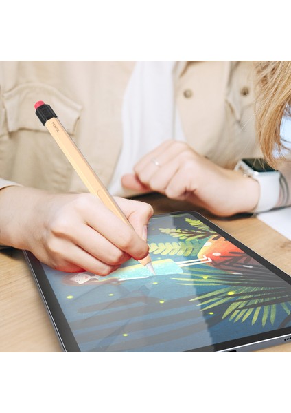 Ahastyle PT80-2-K Apple Pencil 2. Nesil Yumuşak Silikon Kapak Stylus Kalem Kol (Yurt Dışından)