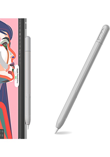 Apple Pencil Pro Için Silikon Kılıf Renk Ekleme Stylus Kalem Koruyucu Cilt Kapağı (Yurt Dışından)