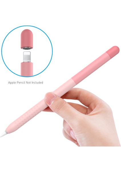Ahastyle PT102-1 Apple Pencil Için Silikon Kılıf 1. Nesil (Yurt Dışından)