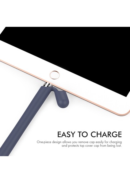 Ahastyle PT93 Apple Pencil Için Silikon Kılıf 1. Nesil, Stylus Kalem Kılıf ı Skin-Touch Kapasitif Kalem Kapağı (Yurt Dışından)