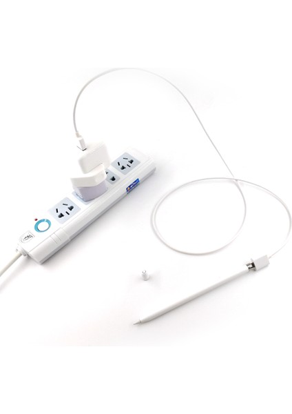 Apple Pencil Için Lightning - USB Şarj Kablosu Kadın - Erkek Uzatma Şarj Konnektörü Adaptör Kablosu, 1 M (Yurt Dışından) fiyatları