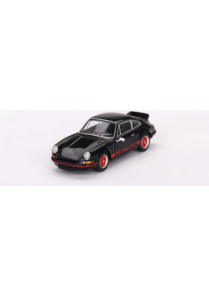 Mini Gt 1/64 Porsche 911 Carrera Rs 2.7 Black With Red Livery MGT00688