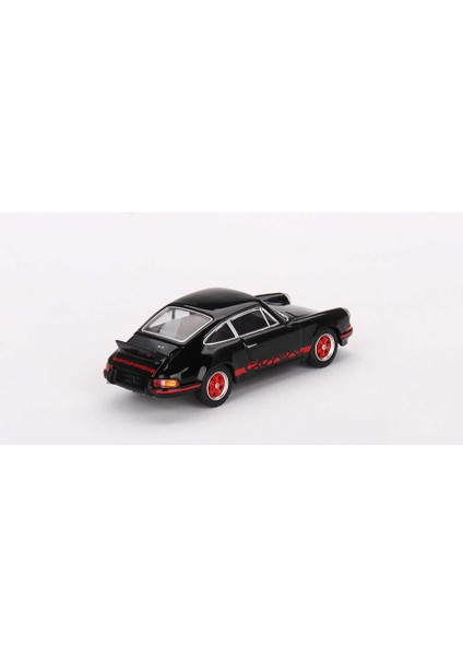 Mini Gt 1/64 Porsche 911 Carrera Rs 2.7 Black With Red Livery MGT00688