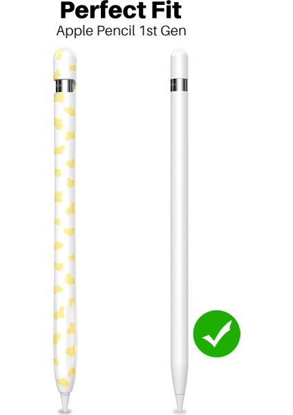 Ahastyle PT93CW Apple Pencil Için Silikon Kılıf 1. Nesil, Skin-Touch Stylus Pen Koruyucu Kapak (Yurt Dışından) modelleri