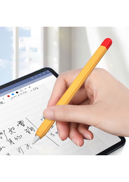 Apple Pencil Için 2. Nesil Stylus Kalem Silikon Kapak Koruyucu Kılıf (Yurt Dışından)