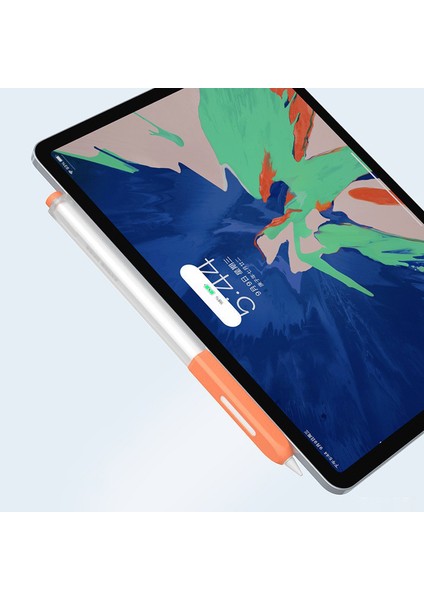 Apple Pencil Için 2. Nesil Stylus Kalem Silikon Kapak Koruyucu Kılıf (Yurt Dışından)