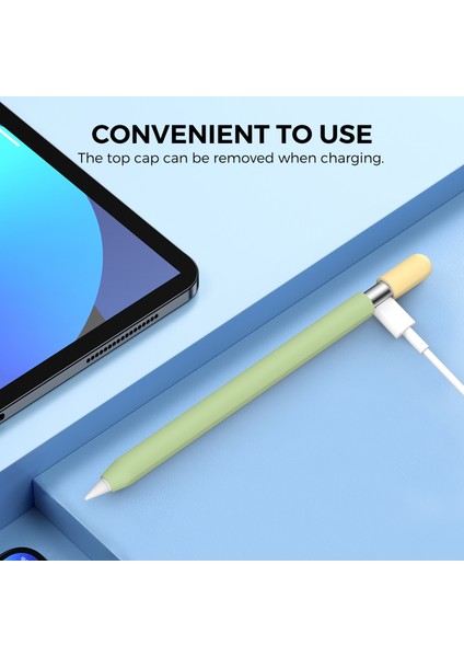 Ahastyle PT65-3 Apple Pencil Için (Usb-C) Renk Ekleme Silikon Koruma Kılıf ı- si+ (Yurt Dışından)